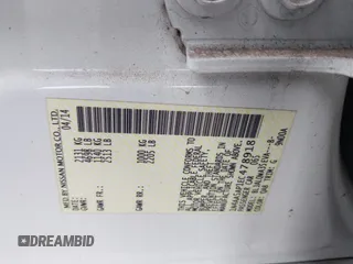 2014 Nissan Maxima S with VIN 1N4AA5AP1EC478918, listed as a IAAI auction lot 40426108 with 101,635 mi miles and . Bid and sale history available at DreamBid. Image 9.