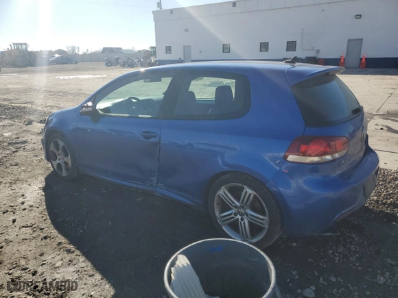 2013 Volkswagen Golf R w/Sunroof & Navi with VIN WVWRF7AJ2DW002907, listed as a Copart auction lot 86981884 with 186,071 mi miles and Salvage Title. Bid and sale history available at carsss.com. Image 2.