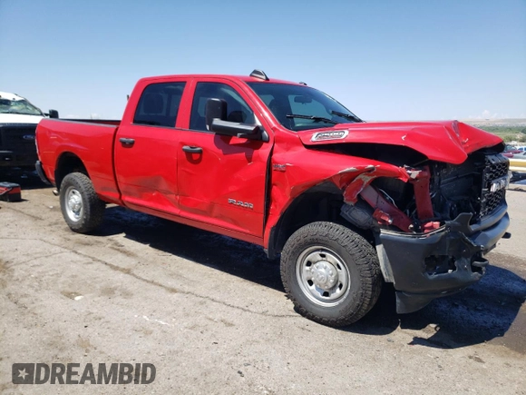 2022 Ram 2500 Tradesman with VIN 3C6UR5CJ2NG305552, listed as a Copart auction lot 63302784 with 91,684 mi miles and Non Repairable. Bid and sale history available at carsss.com. Image 4.