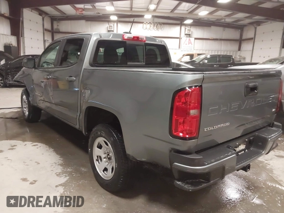 2022 Chevrolet Colorado 2WD LT with VIN 1GCGSCEN7N1251047, listed as a IAAI auction lot 41237551 with 48,815 mi miles and . Bid and sale history available at DreamBid. Image 3.