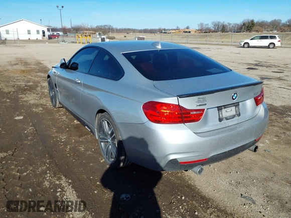 2015 BMW 4 Series 435i xDrive с VIN WBA3R5C58FK372428, выставлен на аукционе IAAI как лот 41460465 с пробегом 133 654 миль миль и . История ставок и продаж доступна на DreamBid. Изображение 3.