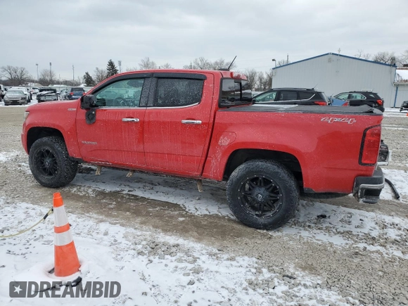 2017 Chevrolet Colorado 4WD LT with VIN 1GCPTCE1XH1223094, listed as a Copart auction lot 46211925 with 117,314 mi miles and Salvage title. Bid and sale history available at DreamBid. Image 2.