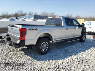 2022 Ford F-350 XL with VIN 1FT8W3BT0NEF02513, listed as a Copart auction lot 48877055 with 53,030 mi miles and Salvage Title. Bid and sale history available at DreamBid. Image 3.