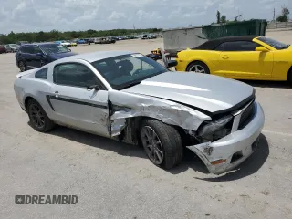 2012 Ford Mustang Premium with VIN 1ZVBP8AM8C5262969, listed as a Copart auction lot 58621735 with Not provided miles and Non repairable. Bid and sale history available at DreamBid. Image 4.