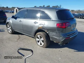 2010 Acura MDX Technology Pkg with VIN 2HNYD2H68AH500331, listed as a IAAI auction lot 41739262 with 190,253 mi miles. Bid and sale history available at carsss.com. Image 3.