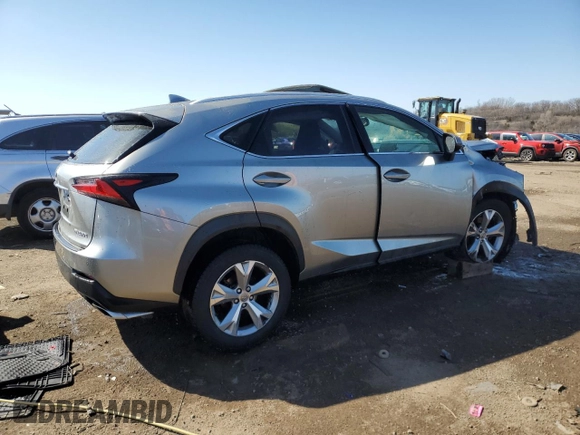 2017 Lexus NX 200t z VIN JTJBARBZ0H2128256, wystawiony jako Copart lot #52351235 z przebiegiem 98 086 mil mil oraz Szkoda całkowita • Salvage title. Historia ofert i sprzedaży dostępna na DreamBid. Obrazek 3.