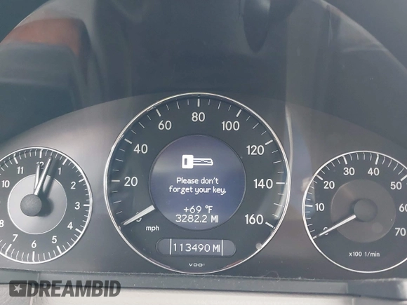 2009 Mercedes-Benz E 350 with VIN WDBUH87X89B395749, listed as a IAAI auction lot 41890718 with 113,490 mi miles and . Bid and sale history available at DreamBid. Image 7.