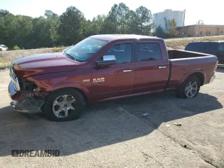 2017 Ram 1500 Laramie с VIN 1C6RR7VT6HS789691, выставлен на аукционе Copart как лот 74965284 с пробегом 55 001 миль миль и Списание • Salvage title. История ставок и продаж доступна на DreamBid. Изображение 1.