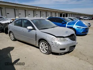 2007 Mazda 3 i Sport with VIN JM1BK32F871625160, listed as a Copart auction lot 48472755 with 254,192 mi miles and Non Repairable. Bid and sale history available at DreamBid. Image 4.