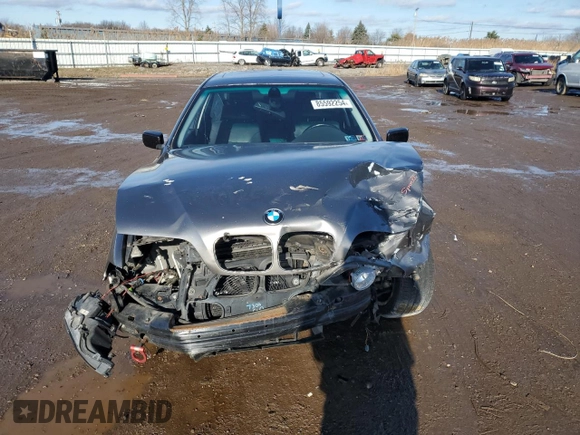 2002 BMW 5 Series 530i with VIN WBADT53492CE92971, listed as a Copart auction lot 85592254 with 115,192 mi miles and Salvage Title. Bid and sale history available at carsss.com. Image 5.