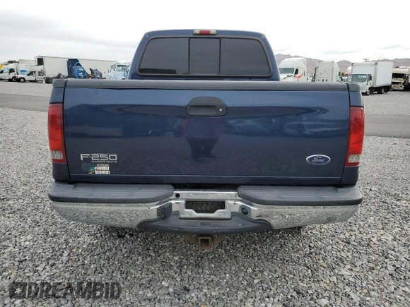 2003 Ford F-250 XL with VIN 1FTNX21L33EC53519, listed as a Copart auction lot 50188755 with 212,101 mi miles and Salvage title. Bid and sale history available at DreamBid. Image 6.