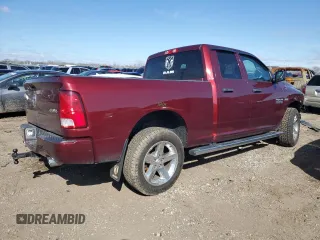 2016 Ram 1500 Express with VIN 1C6RR7FT0GS352508, listed as a Copart auction lot 50775085 with 97,657 mi miles and Salvage title. Bid and sale history available at DreamBid. Image 3.