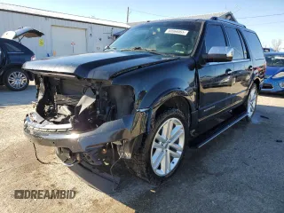 2015 Ford Expedition Platinum with VIN 1FMJU1MT4FEF31597, listed as a Copart auction lot 50066065 with 157,523 mi miles and Salvage title. Bid and sale history available at DreamBid. Image 1.