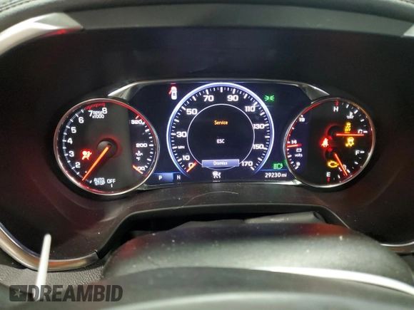 2023 Chevrolet Blazer Premier with VIN 3GNKBLRS5PS185195, listed as a Copart auction lot 80850814 with 29,230 mi miles and Salvage title. Bid and sale history available at DreamBid. Image 9.