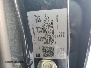 2020 Chevrolet Colorado 2WD Z71 with VIN 1GCGSDEN5L1158451, listed as a Copart auction lot 47039105 with 53,685 mi miles and Salvage title. Bid and sale history available at DreamBid. Image 14.