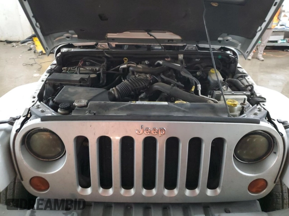 2009 Jeep Wrangler Sahara z VIN 1J4FA54189L789642, wystawiony jako Copart lot #89078145 z przebiegiem 128 902 mil mil oraz Szkoda całkowita • Salvage title. Historia ofert i sprzedaży dostępna na DreamBid. Obrazek 12.