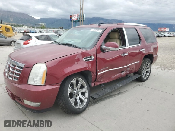 2007 Cadillac Escalade z VIN 1GYFK63807R329693, wystawiony jako Copart lot #56887685 z przebiegiem 136 076 mil mil oraz Szkoda całkowita • Salvage title. Historia ofert i sprzedaży dostępna na DreamBid. Obrazek 1.