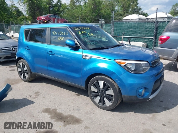2017 Kia Soul + with VIN KNDJP3A51H7500537, listed as a IAAI auction lot 42173662 with 145,440 mi miles and . Bid and sale history available at DreamBid. Image 1.
