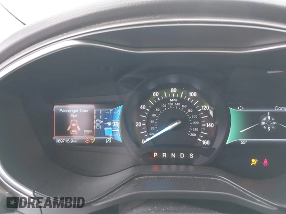 2019 Ford Fusion SE with VIN 3FA6P0HD7KR200699, listed as a IAAI auction lot 41686546 with 89,715 mi miles. Bid and sale history available at carsss.com. Image 7.
