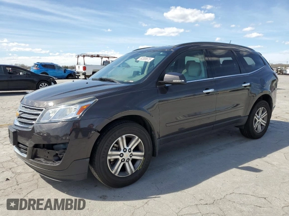 2017 Chevrolet Traverse LT with VIN 1GNKRHKD5HJ249792, listed as a Copart auction lot 50385675 with 110,525 mi miles and Salvage Title. Bid and sale history available at DreamBid. Image 1.