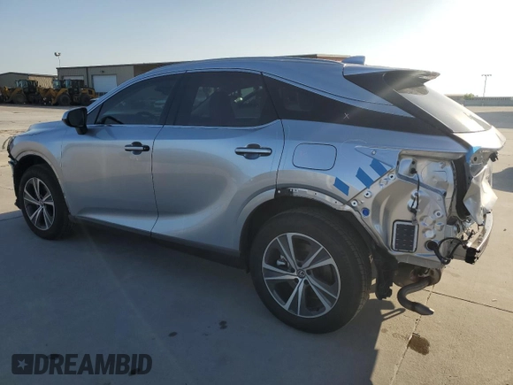 2024 Lexus RX with VIN JTJCHMAA0R2017786, listed as a Copart auction lot 62456614 with 4,147 mi miles and Salvage Title. Bid and sale history available at carsss.com. Image 2.