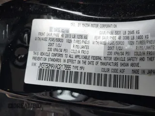 2010 Mazda CX-9 Touring with VIN JM3TB2MAXA0217666, listed as a IAAI auction lot 41861754 with 227,792 mi miles and . Bid and sale history available at DreamBid. Image 9.
