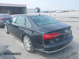 2015 Audi A8 4.0T with VIN WAU32AFD6FN002710, listed as a IAAI auction lot 42447149 with 109,791 mi miles and . Bid and sale history available at DreamBid. Image 3.