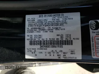 2008 Mercury Milan Premier with VIN 3MEHM081X8R619185, listed as a Copart auction lot 53392205 with 202,213 mi miles and Salvage title. Bid and sale history available at DreamBid. Image 13.
