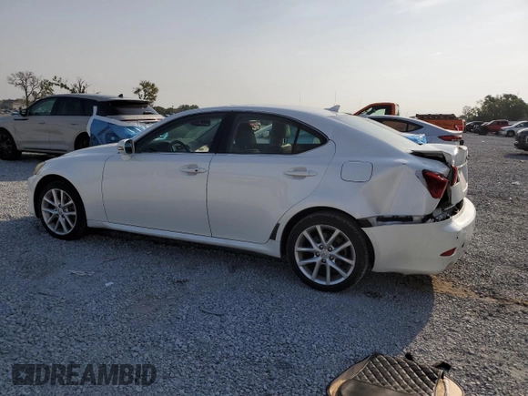 2013 Lexus IS 250 with VIN JTHCF5C29D5063028, listed as a Copart auction lot 49708045 with 126,351 mi miles and Salvage title. Bid and sale history available at DreamBid. Image 2.
