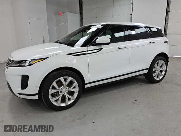 2020 Land Rover Range Rover Evoque SE with VIN SALZP2FXXLH078187, listed as a Copart auction lot 43822915 with 81,768 mi miles and Clean Title. Bid and sale history available at carsss.com. Image 1.