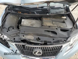 2012 Lexus RX 350 with VIN 2T2ZK1BA0CC074845, listed as a Copart auction lot 53956635 with 206,838 mi miles and Salvage Title. Bid and sale history available at DreamBid. Image 12.