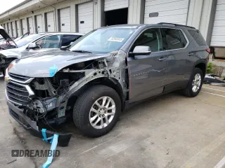 2019 Chevrolet Traverse LT Cloth с VIN 1GNERGKWXKJ296087, выставлен на аукционе Copart как лот 60566945 с пробегом 90 609 миль миль и Списание • Salvage title. История ставок и продаж доступна на DreamBid. Изображение 1.