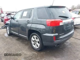 2017 GMC Terrain SLE with VIN 2GKALMEK5H6326204, listed as a IAAI auction lot 41466398 with Not Provided miles. Bid and sale history available at carsss.com. Image 3.