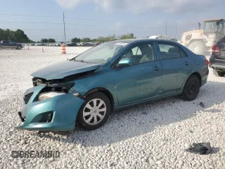 2010 Toyota Corolla with VIN 2T1BU4EEXAC381825, listed as a Copart auction lot 53634555 with 134,219 mi miles and Salvage Title. Bid and sale history available at carsss.com. Image 1.