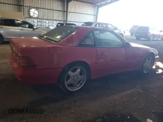 1999 Mercedes-Benz SL-Class with VIN WDBFA68F1XF175155, listed as a Copart auction lot 88143125 with 0 mi miles and Clean Title. Bid and sale history available at carsss.com. Image 3.