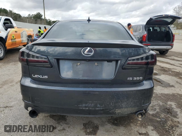 2010 Lexus IS 350 with VIN JTHBE5C24A5024437, listed as a Copart auction lot 43251535 with 154,276 mi miles and Clean Title. Bid and sale history available at DreamBid. Image 6.