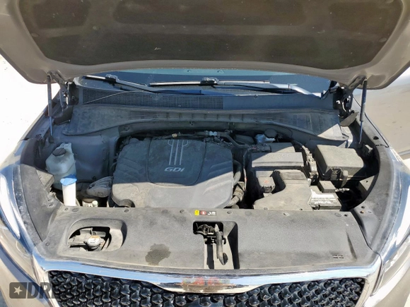 2017 Kia Sorento EX V6 with VIN 5XYPH4A53HG308066, listed as a Copart auction lot 52201395 with 119,910 mi miles and Salvage Title. Bid and sale history available at carsss.com. Image 13.