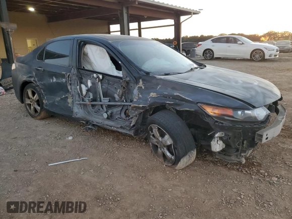 2012 Acura TSX Tech Pkg with VIN JH4CU2F60CC012403, listed as a Copart auction lot 76665504 with 175,374 mi miles and Salvage Title. Bid and sale history available at carsss.com. Image 4.