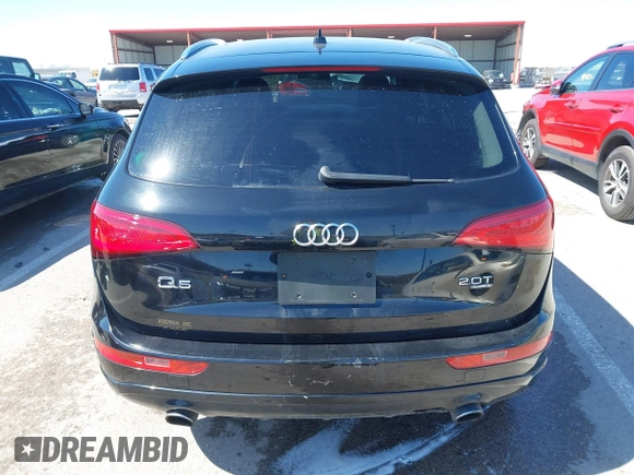 2013 Audi Q5 Premium with VIN WA1CFAFP0DA007630, listed as a IAAI auction lot 41824831 with 149,558 mi miles and . Bid and sale history available at DreamBid. Image 16.