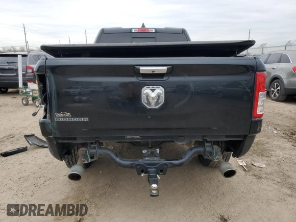 2020 Ram 1500 Big Horn with VIN 1C6RREBT6LN277753, listed as a Copart auction lot 88445175 with 85,375 mi miles and Salvage Title. Bid and sale history available at carsss.com. Image 6.