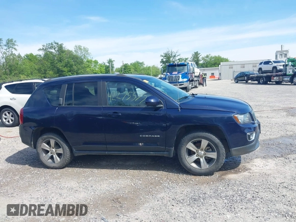 2016 Jeep Compass High Altitude with VIN 1C4NJDEBXGD671389, listed as a IAAI auction lot 42275577 with 129,609 mi miles and . Bid and sale history available at DreamBid. Image 13.