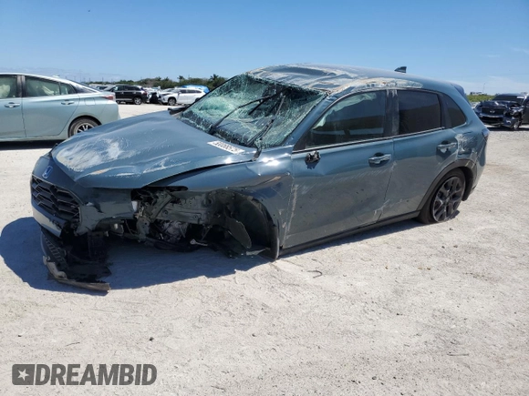 2024 Honda HR-V Sport with VIN 3CZRZ1H58RM759440, listed as a Copart auction lot 50088575 with 6,696 mi miles and Non Repairable. Bid and sale history available at DreamBid. Image 1.