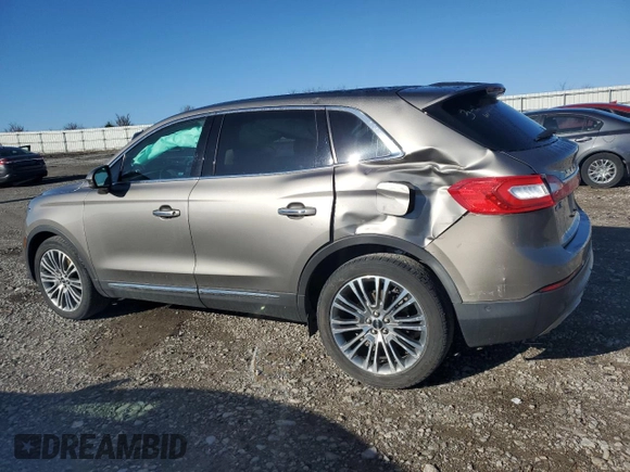 2017 Lincoln MKX Reserve with VIN 2LMPJ6LR4HBL12924, listed as a Copart auction lot 49230405 with 69,065 mi miles and Salvage Title. Bid and sale history available at carsss.com. Image 2.