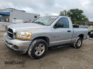 2006 Dodge 1500 ST z VIN 1D7HA16N96J113477, wystawiony jako Copart lot #79621834 z przebiegiem 248 059 mil mil oraz Szkoda całkowita • Salvage title. Historia ofert i sprzedaży dostępna na DreamBid. Obrazek 1.
