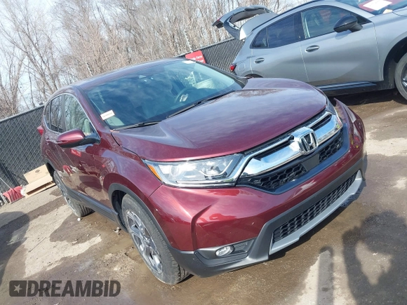 2018 Honda CR-V EX with VIN 5J6RW2H51JL016641, listed as a IAAI auction lot 41786139 with 50,957 mi miles. Bid and sale history available at carsss.com. Image 1.