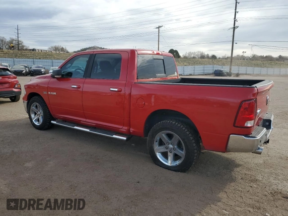 2010 Dodge 1500 SLT with VIN 1D7RV1CT7AS145617, listed as a Copart auction lot 50730865 with 194,183 mi miles and Salvage Title. Bid and sale history available at DreamBid. Image 2.