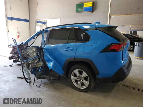 2019 Toyota RAV4 XLE with VIN 2T3P1RFV5KC009781, listed as a Copart auction lot 52262715 with Not Provided miles and Salvage Title. Bid and sale history available at DreamBid. Image 2.