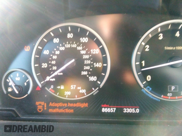 2015 BMW 5 Series 535i Gran Turismo xDrive with VIN WBA5M4C53FD184034, listed as a IAAI auction lot 34956880 with 86,657 mi miles and . Bid and sale history available at DreamBid. Image 7.