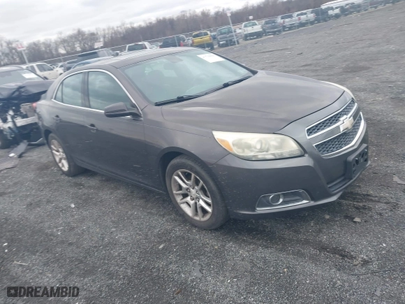 2013 Chevrolet Malibu ECO with VIN 1G11F5RRXDF106677, listed as a IAAI auction lot 41738890 with 101,924 mi miles. Bid and sale history available at carsss.com. Image 1.