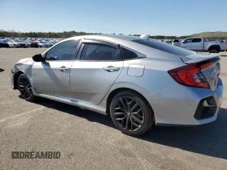 2020 Honda Civic Si z VIN 2HGFC1E51LH701515, wystawiony jako Copart lot #54405275 z przebiegiem 127 549 mil mil oraz Szkody całkowita. Historia ofert i sprzedaży dostępna na DreamBid. Obrazek 2.